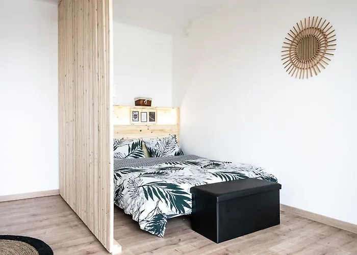 Studio cocooning 2 étoiles / clim / plage 7min à pied